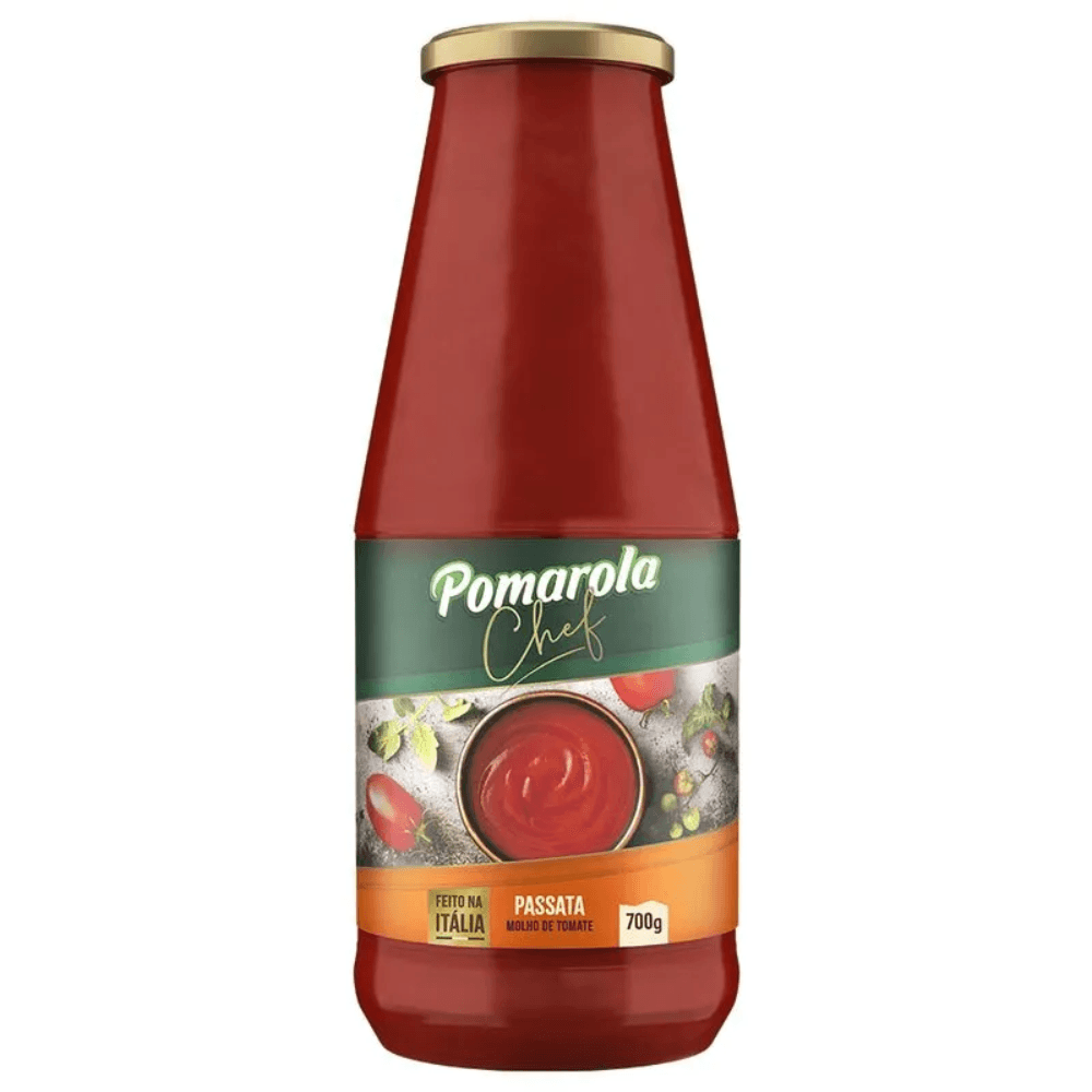 Molho De Tomate Pomarola Passata Vidro 700g